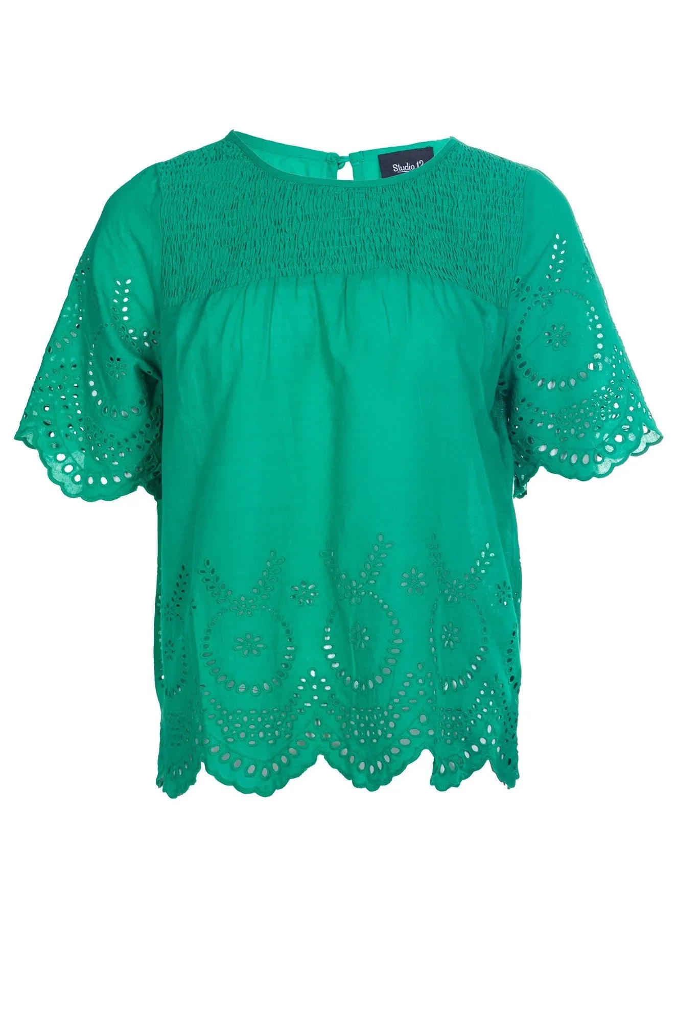 100% Cotton Top | KELLY GREEN | 8593A1 SoftenedEdges