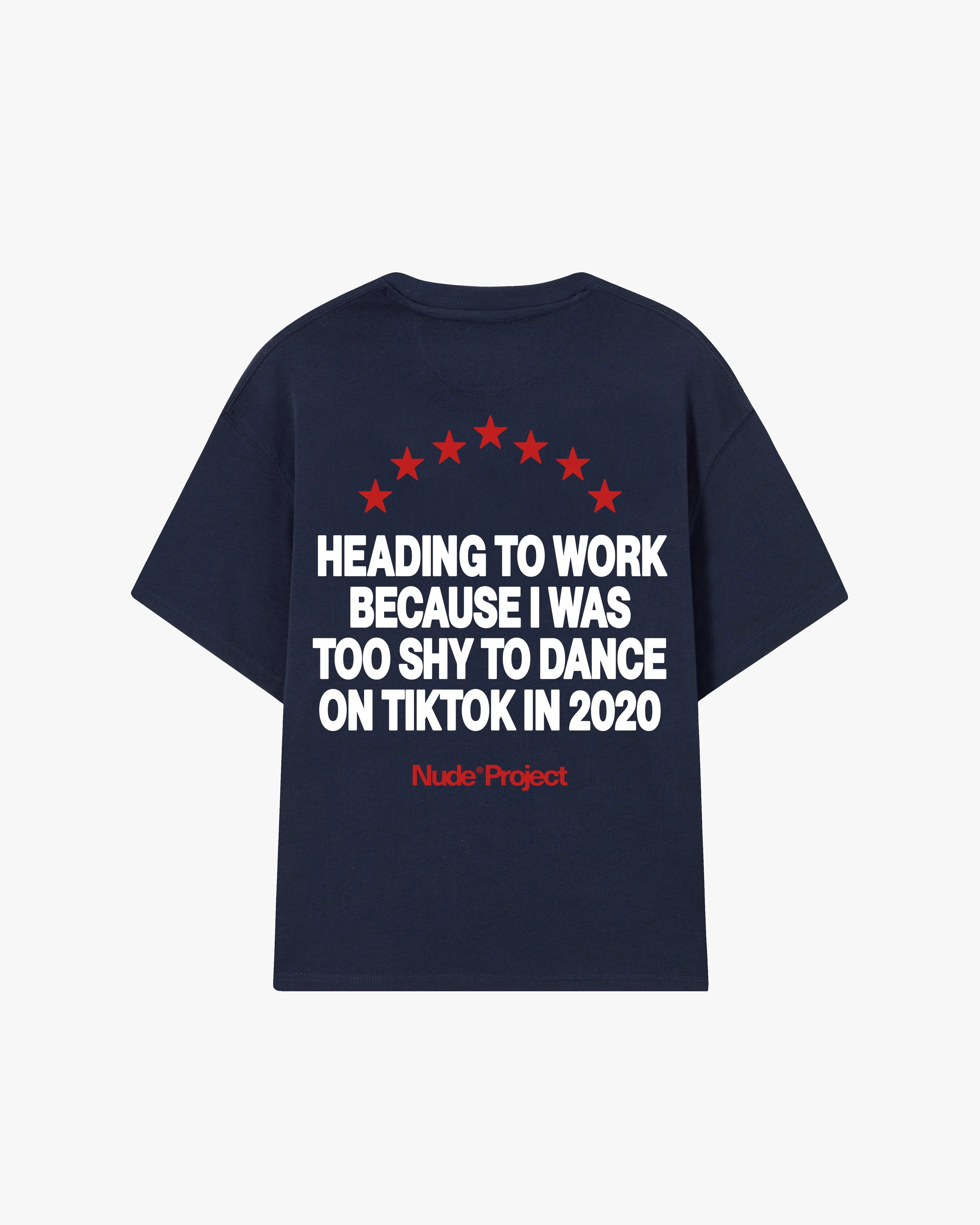 9-5 Tee Navy Casual Sweatshirt