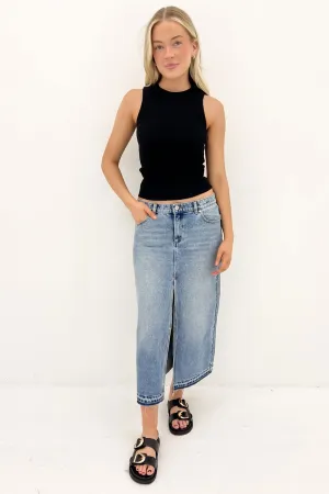 A 99 Maxi Skirt Lula Recycled Polyester Runway Inspired