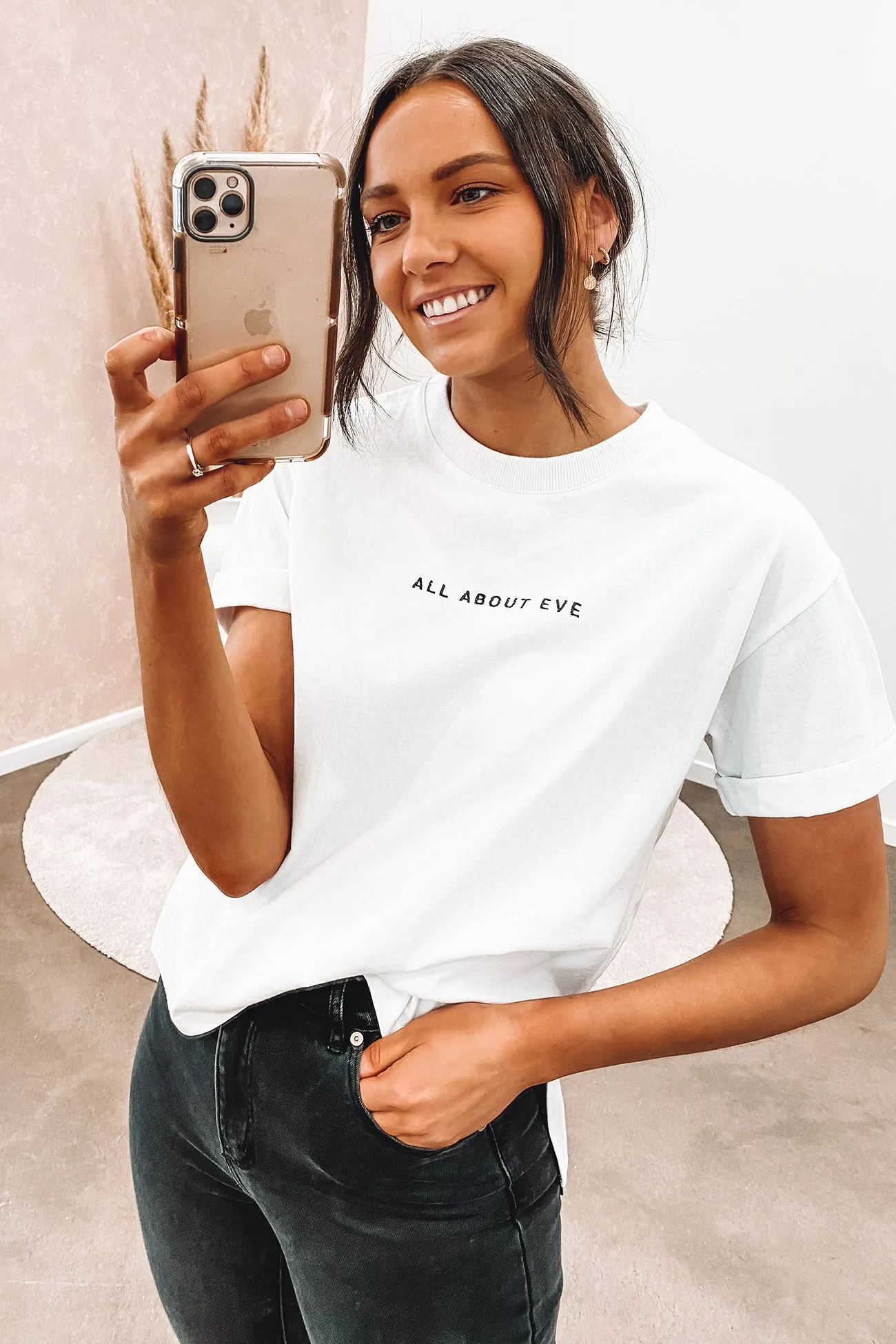 AAE Washed Tee White Chilly Style