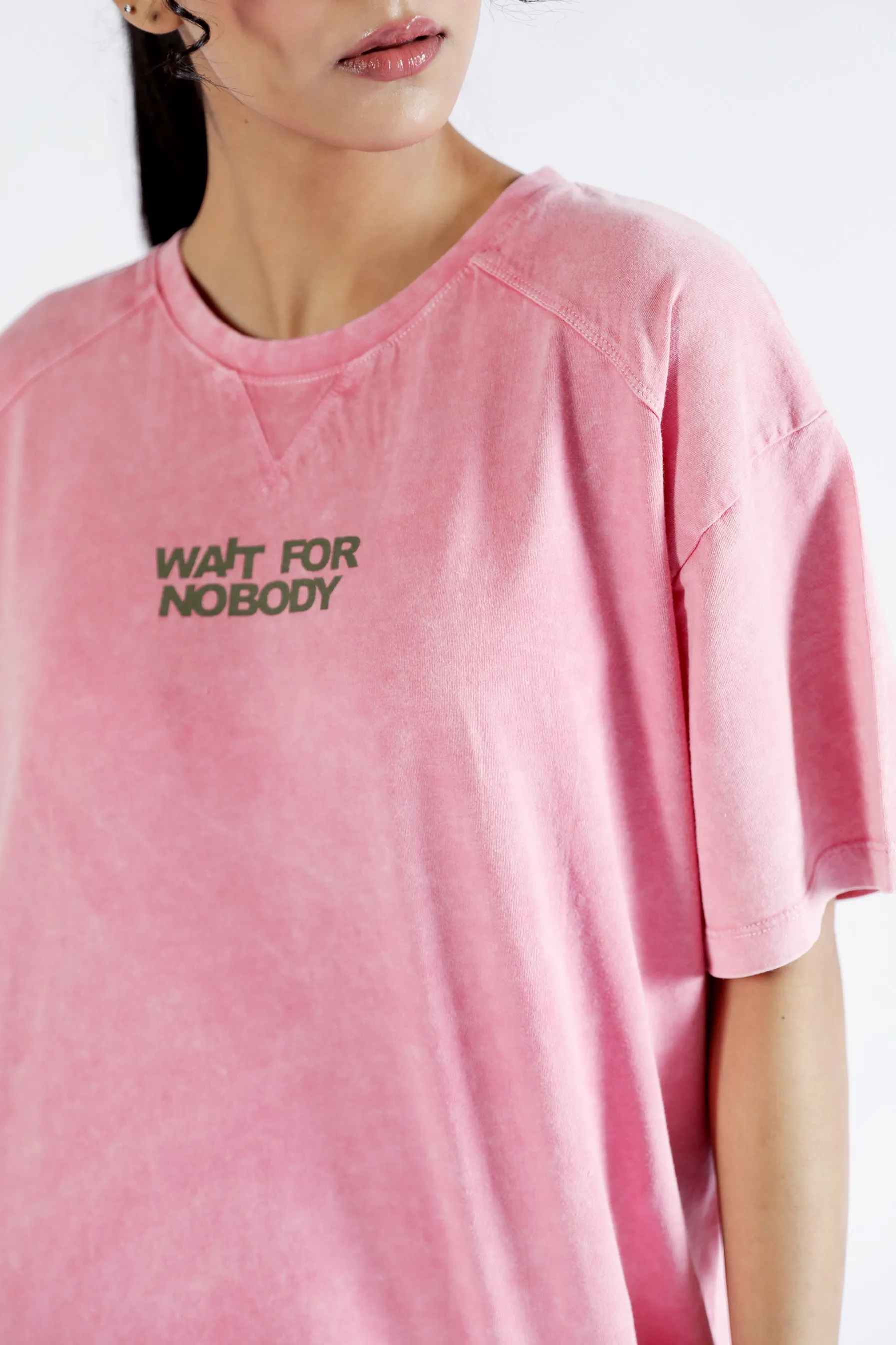 ACID WASHED OVERSIZED TEE Comfy Layering