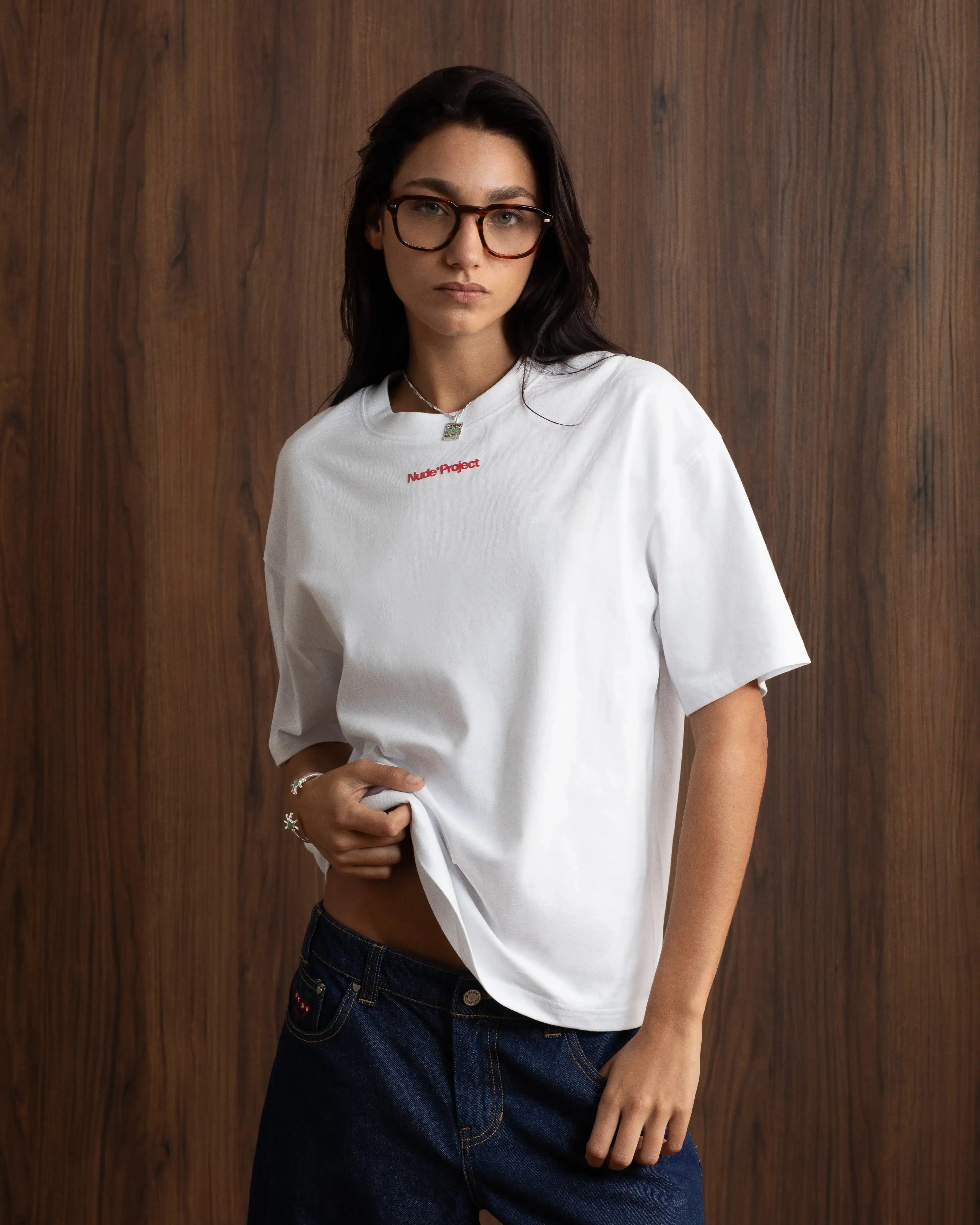 ReinforcedStitching 9-5 Tee White
