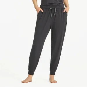 Convertible legs Women's Solid Lightweight Sleep Jogger