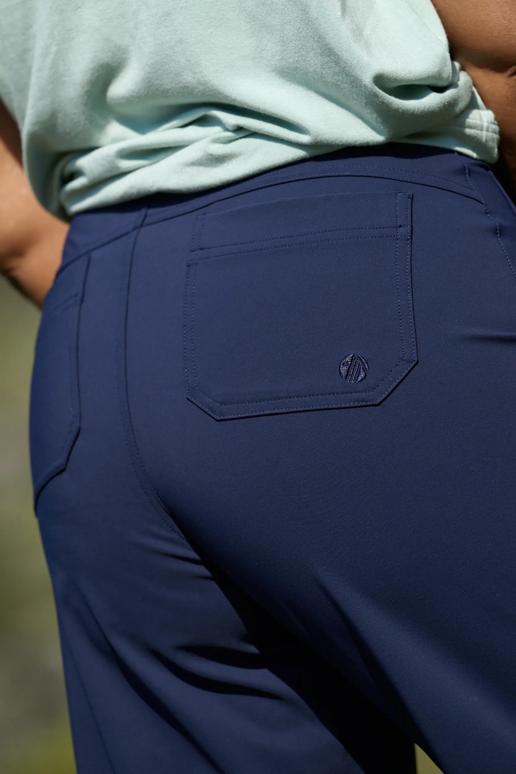 FadeResistant MAX Stretch Straight Outdoor Trousers - Deep Navy