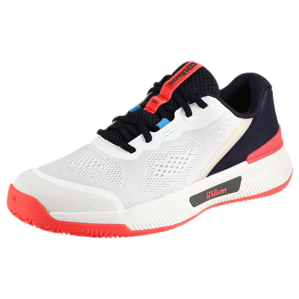Responsive Cushioning System Responsive Outsole Platform Wilson Women's Intrigue Pro - White/Navy Blazer