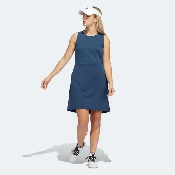 Floral Swing Adidas Go-To Dress - Navy