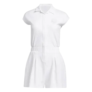 Adidas Go-To Romper - White Polished Fit Daily Favorite