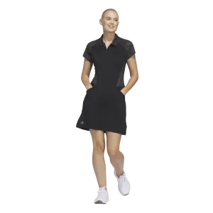 Fluid movement Everyday-Comfort Adidas Women's Ultimate365 Short Sleeve Dress - Black