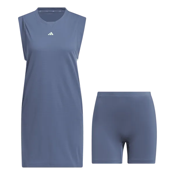 Adidas Women's Ultimate365 TWISTKNIT Dress - Blue Polished Appearance