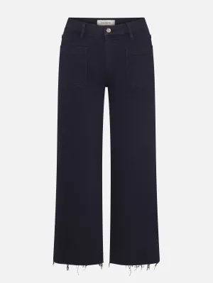 The Anchor Pant -- Navy Raw Fray Air Flow Outdoor Flex