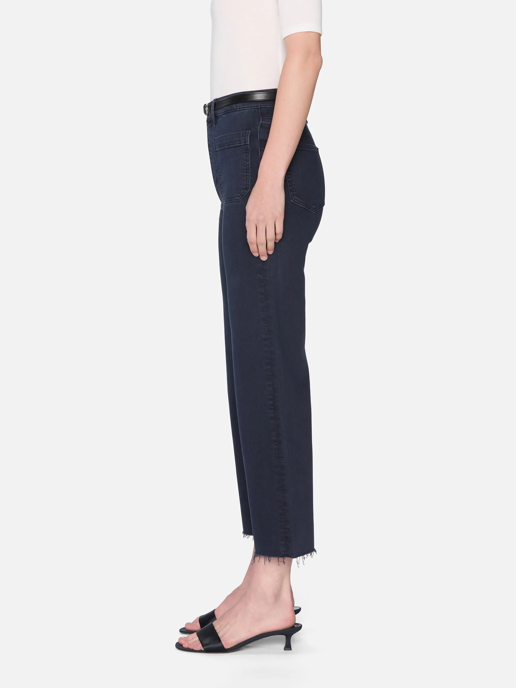 The Anchor Pant -- Navy Raw Fray Outdoor Comfort Fit