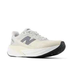 Womens New Balance FuelCell Rebelv5 in Linen/Grey Matter/White anti - microbial - protection shoes Outsoles Flex Zones