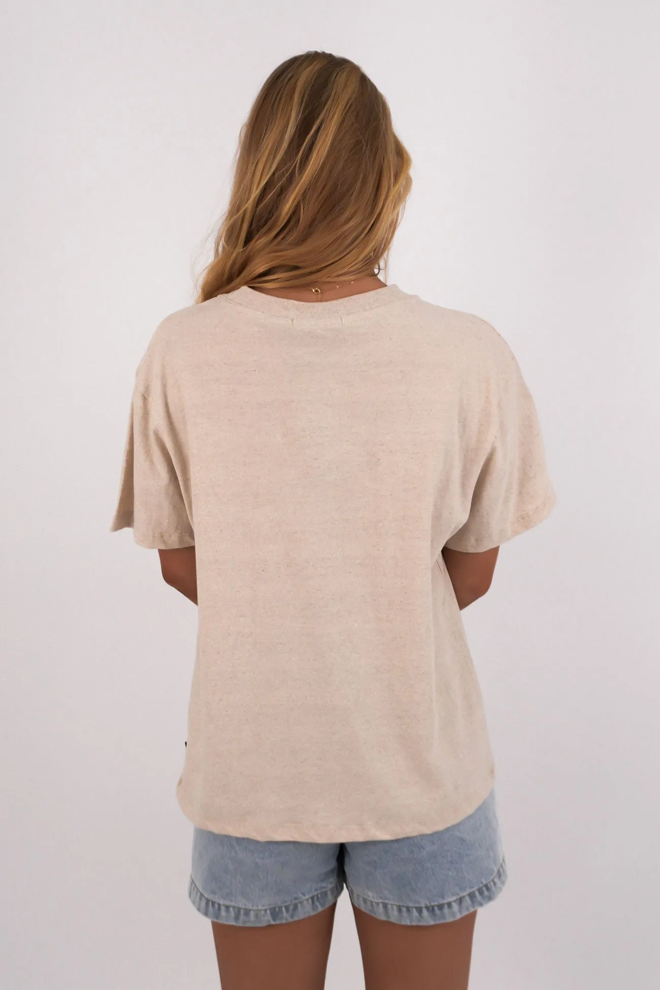 Stylish Wear Chic Casual Wear Adriatic Box Tee Natural