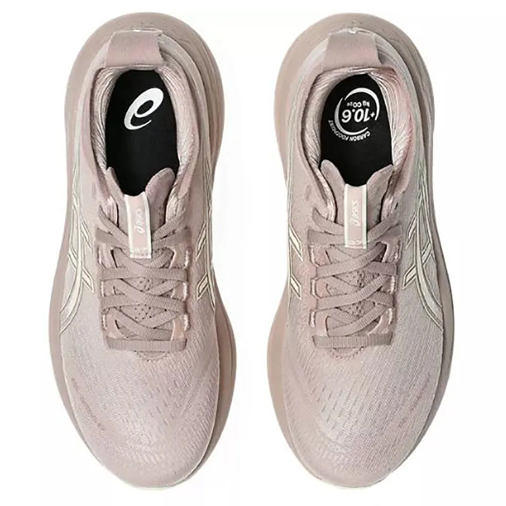 Torsion Control Frame Womens Asics Gel-Nimbus 27 in Fawn/Birch