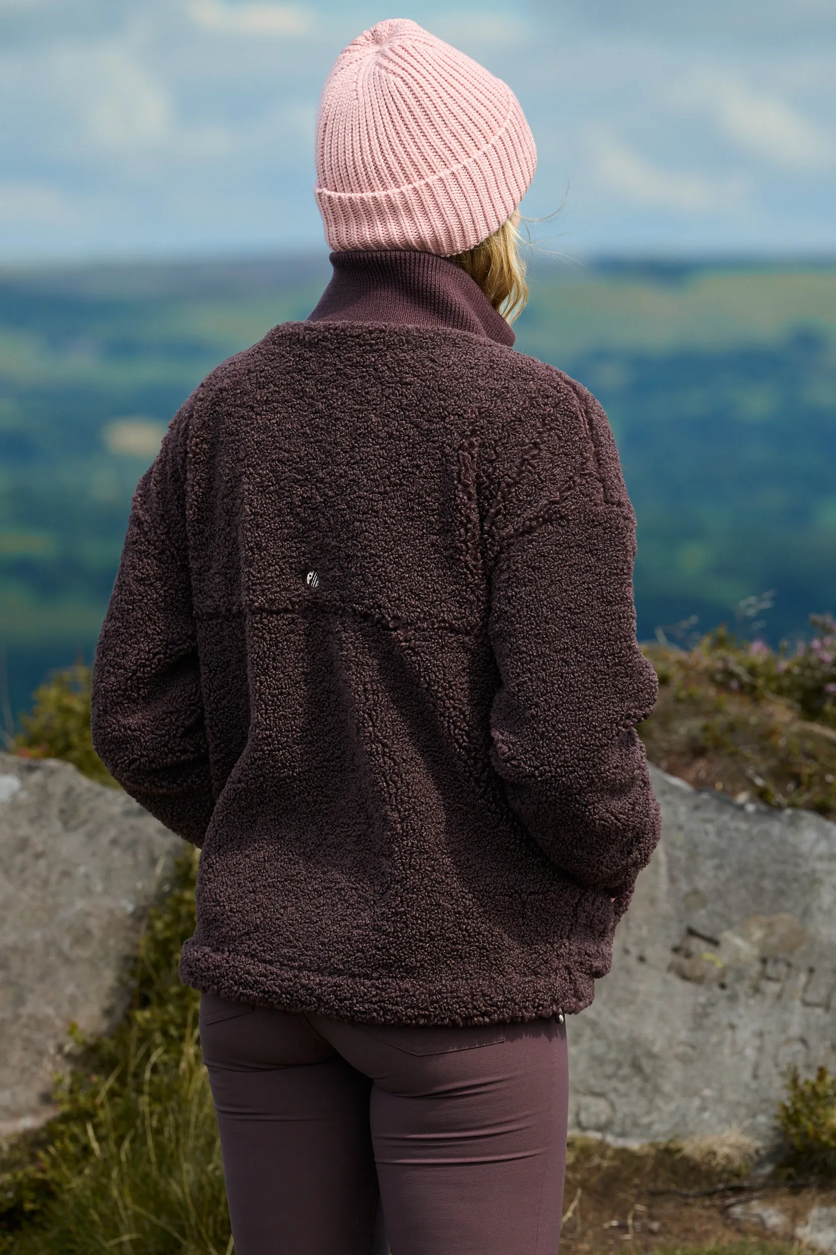 Adventure Fleece - Chocolate Plum Windproof Cuffs