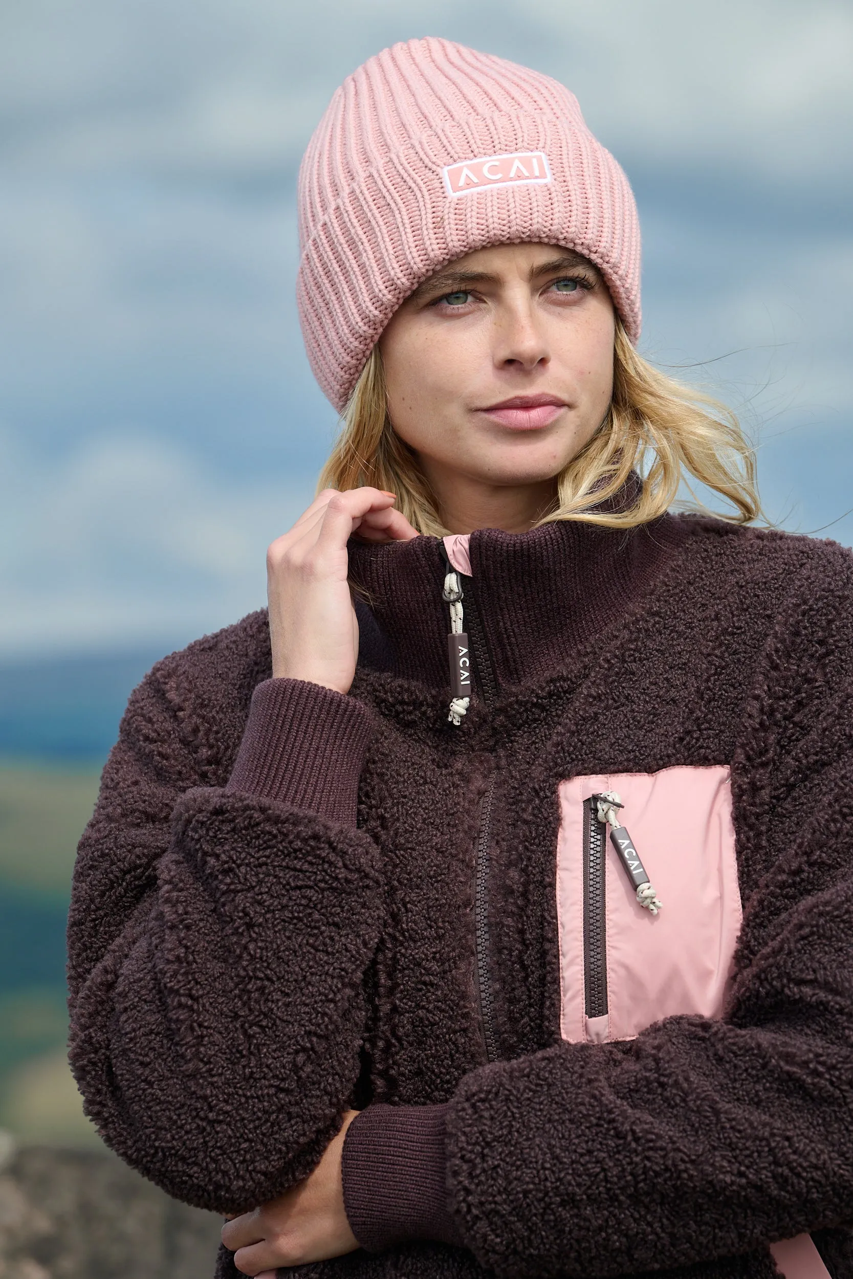 Low Maintenance Fabric Adventure Fleece - Chocolate Plum