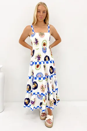 Work Option Chic Waistband Design Sylas Midi Dress Milena