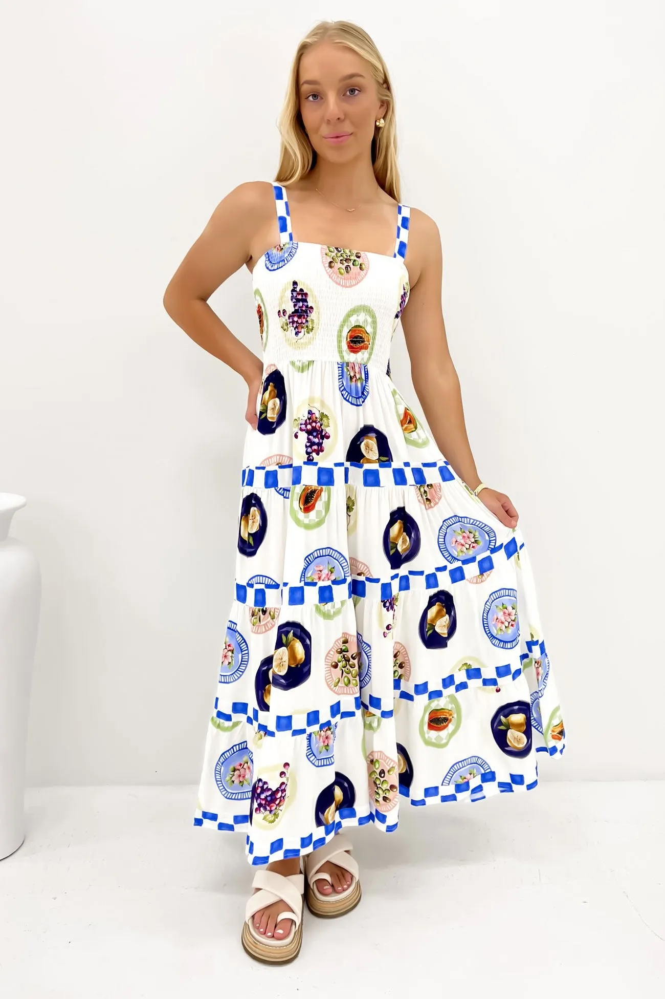 Sylas Midi Dress Milena Silky Shape