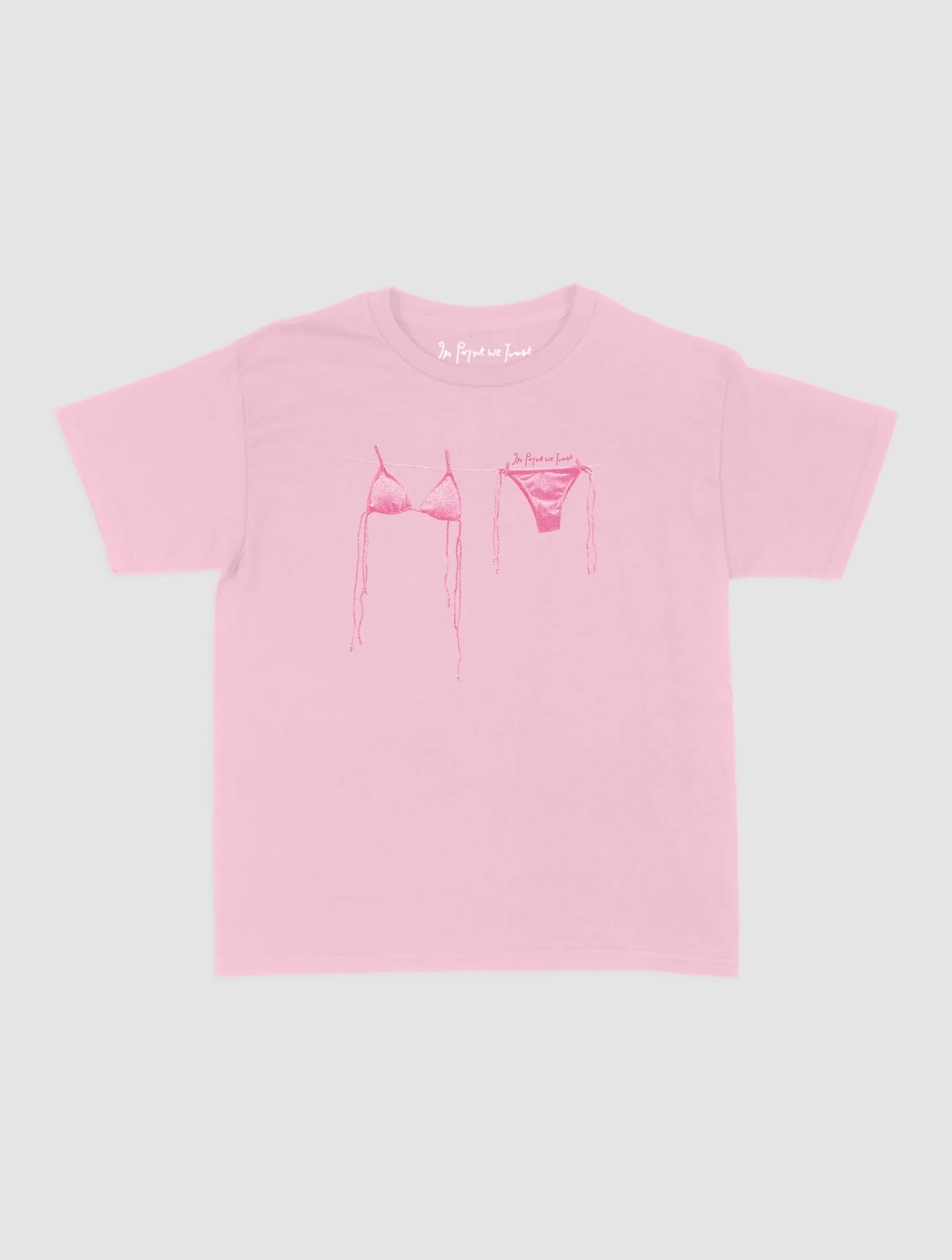 WrinkleResistant Texture air dry baby tee