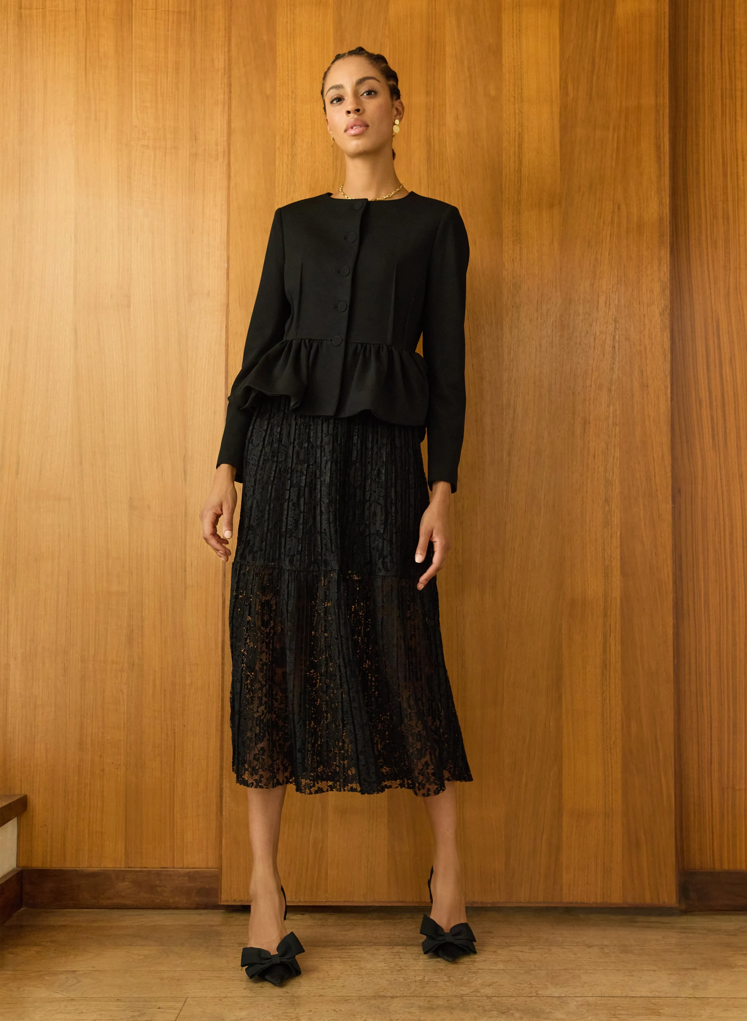 Alice Recycled Lace Midi Skirt Summer Picnic