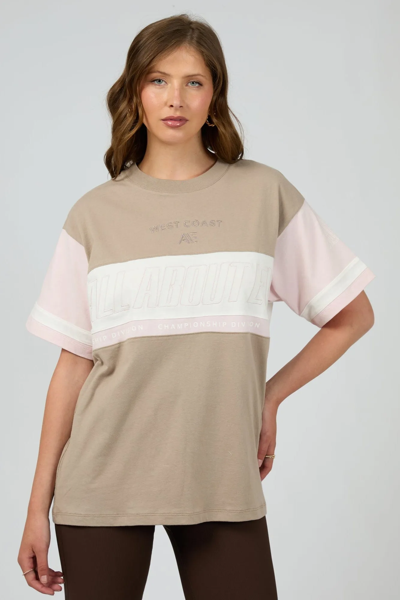 Urban Style Trend Casual Style All About Eve Performance Relaxed Tee Stone