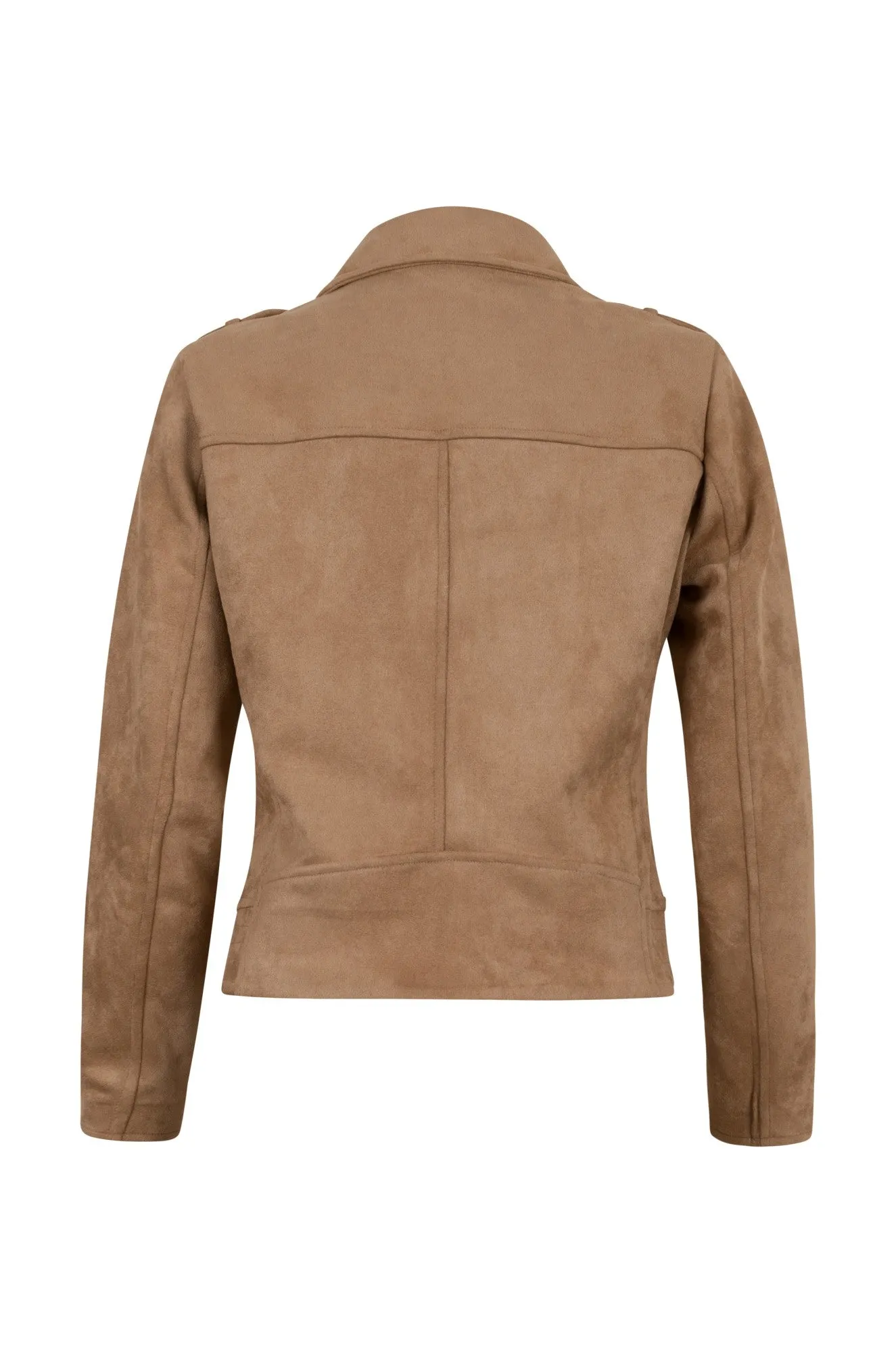 Suede Look Jacket | CARAMEL | 4064B1 Day Hike Style