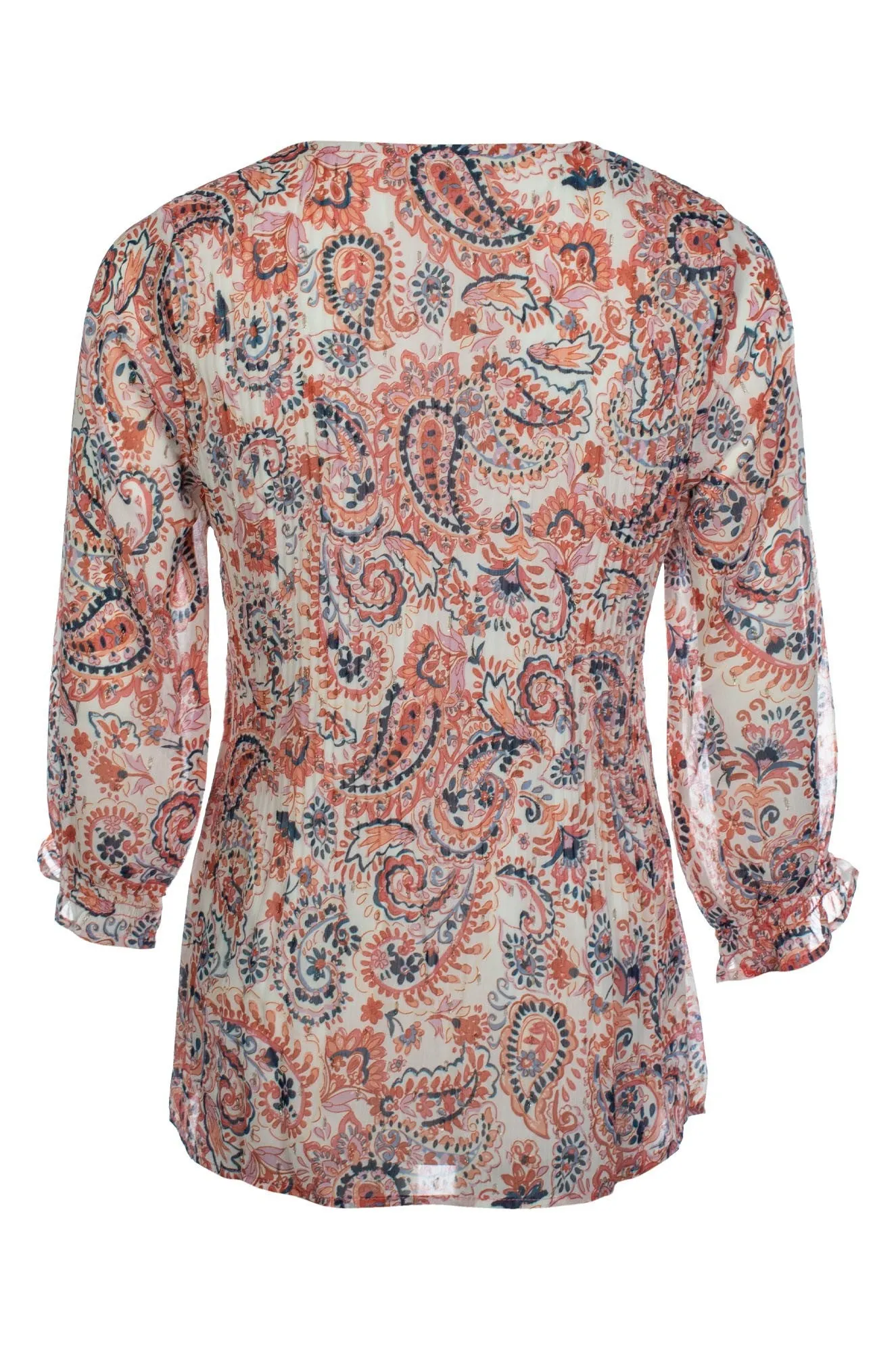 Champion Glow Top | Soft Coral Paisley | 8562C1