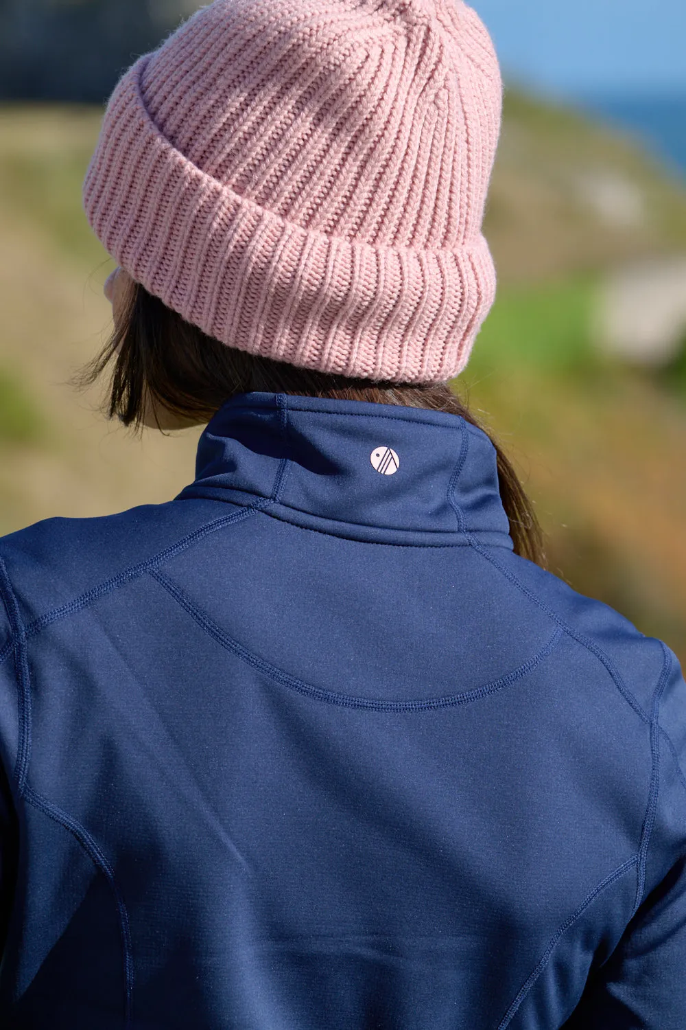 Alpine Ascent Fleece - Deep Navy Warm Sweater