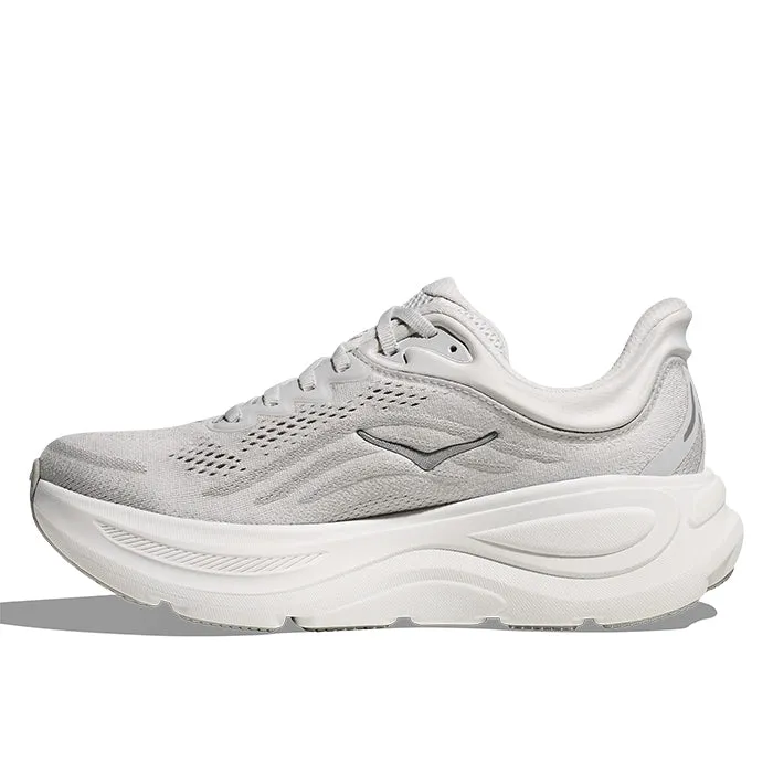 Astounding shock absorption Womens Hoka Bondi 9 in Stardust/Silver