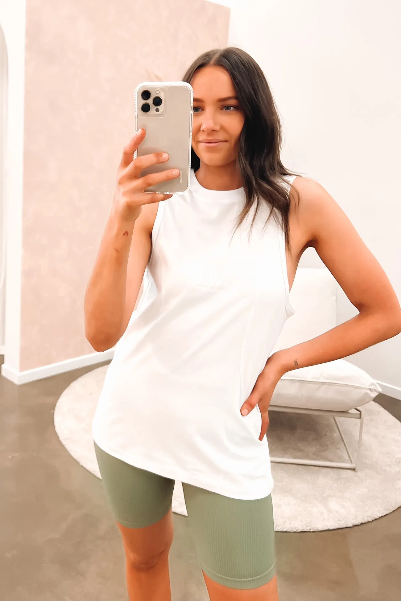 Design Soul Anderson Tank White