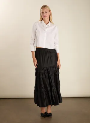 Angelica Ruffle Maxi Skirt One size fits most
