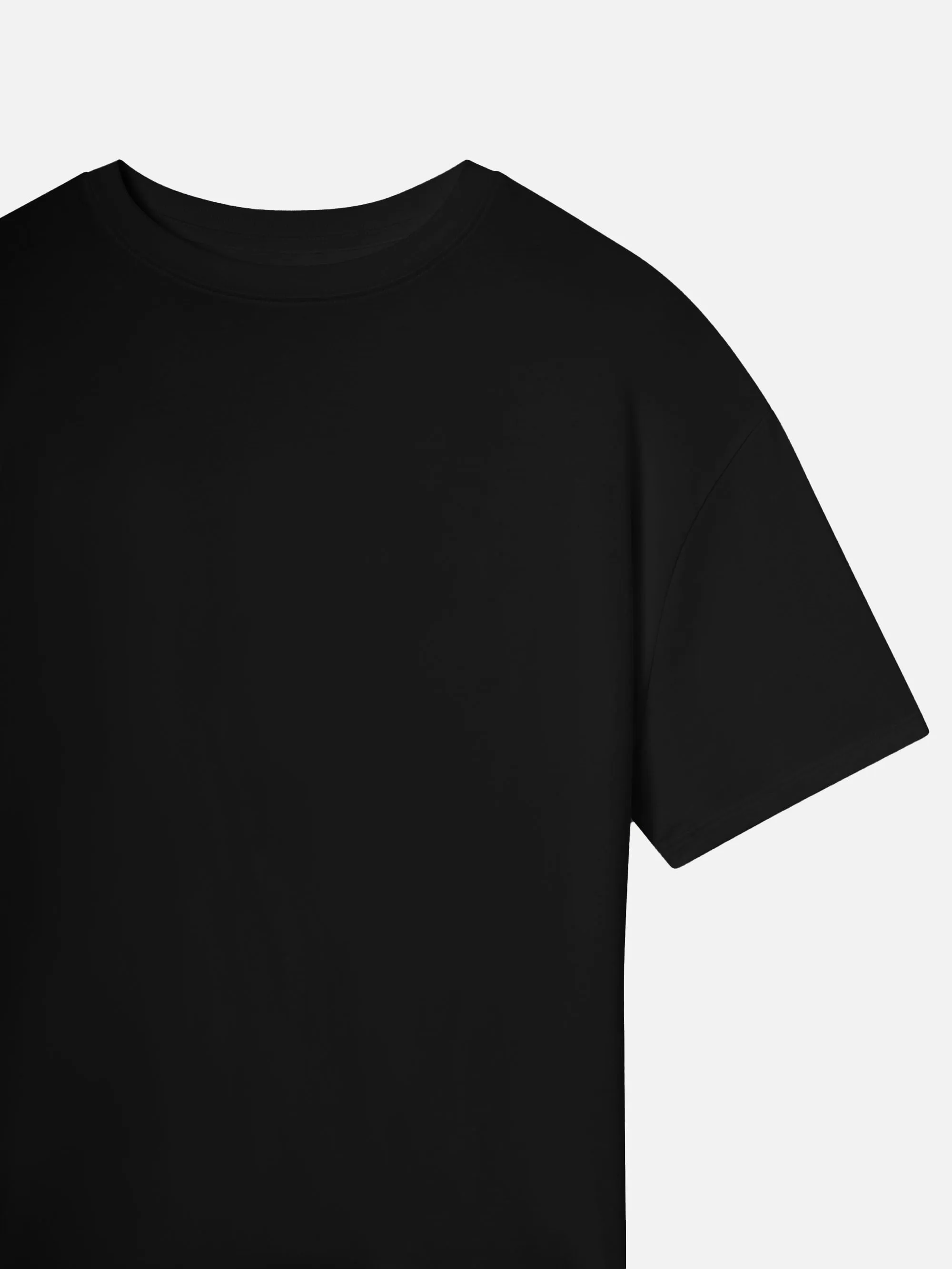 Simple and Comfortable The Plus One Tee -- Black