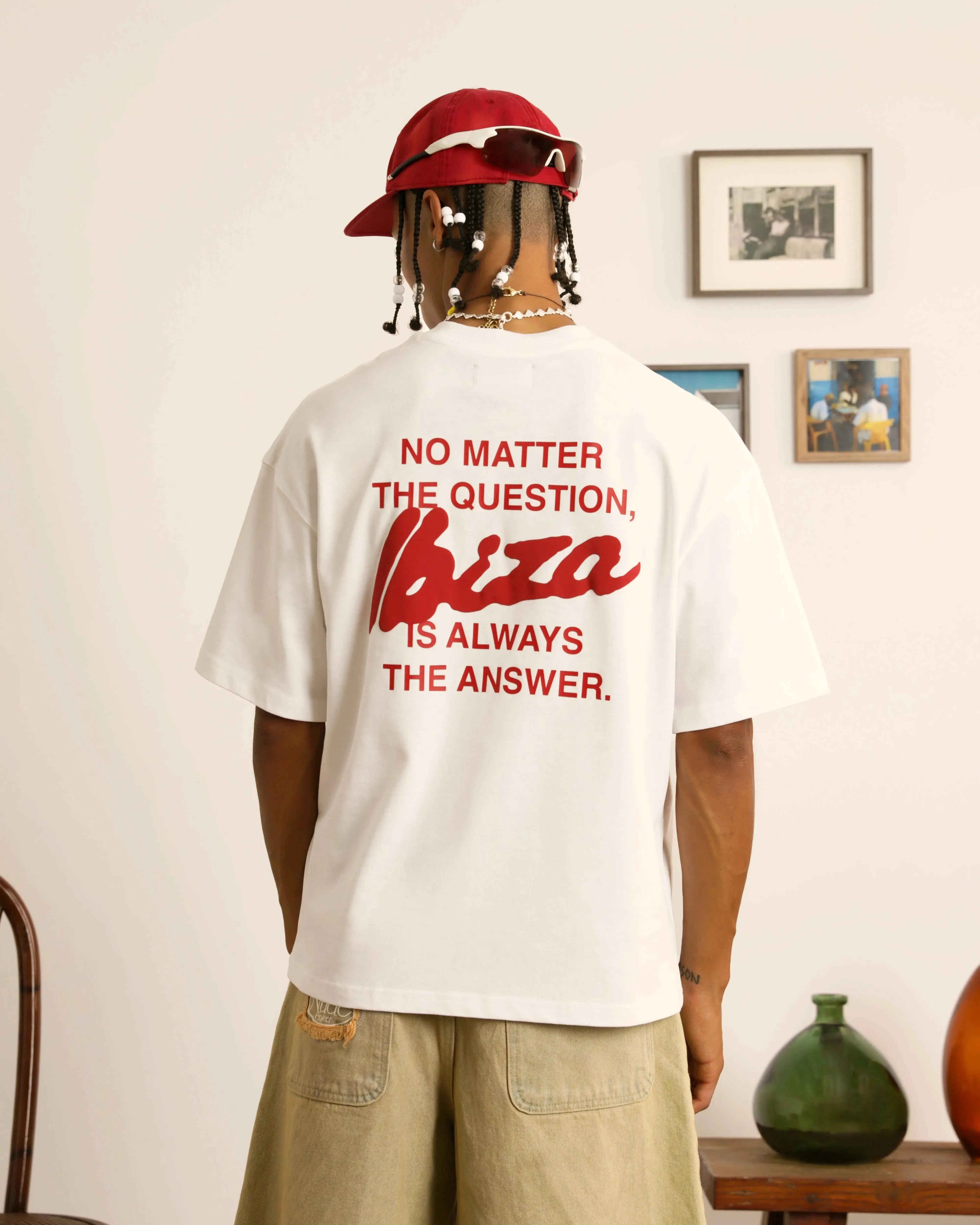 Answer Tee White Lightweight Vest SnagProofMaterial