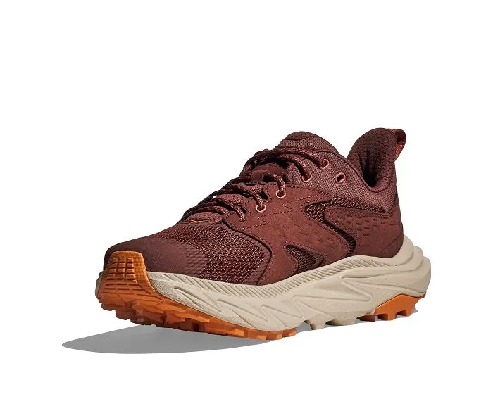 Womens Hoka Anacapa 2 Low GTX in Spice/Earthenware Ergonomic form Shock Absorption Layer
