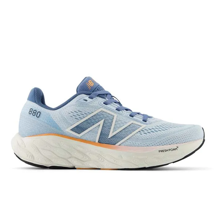 Anti microbial Womens New Balance Fresh Foam X 880v14 in Quarry Blue/Sea Salt/Heron Blue