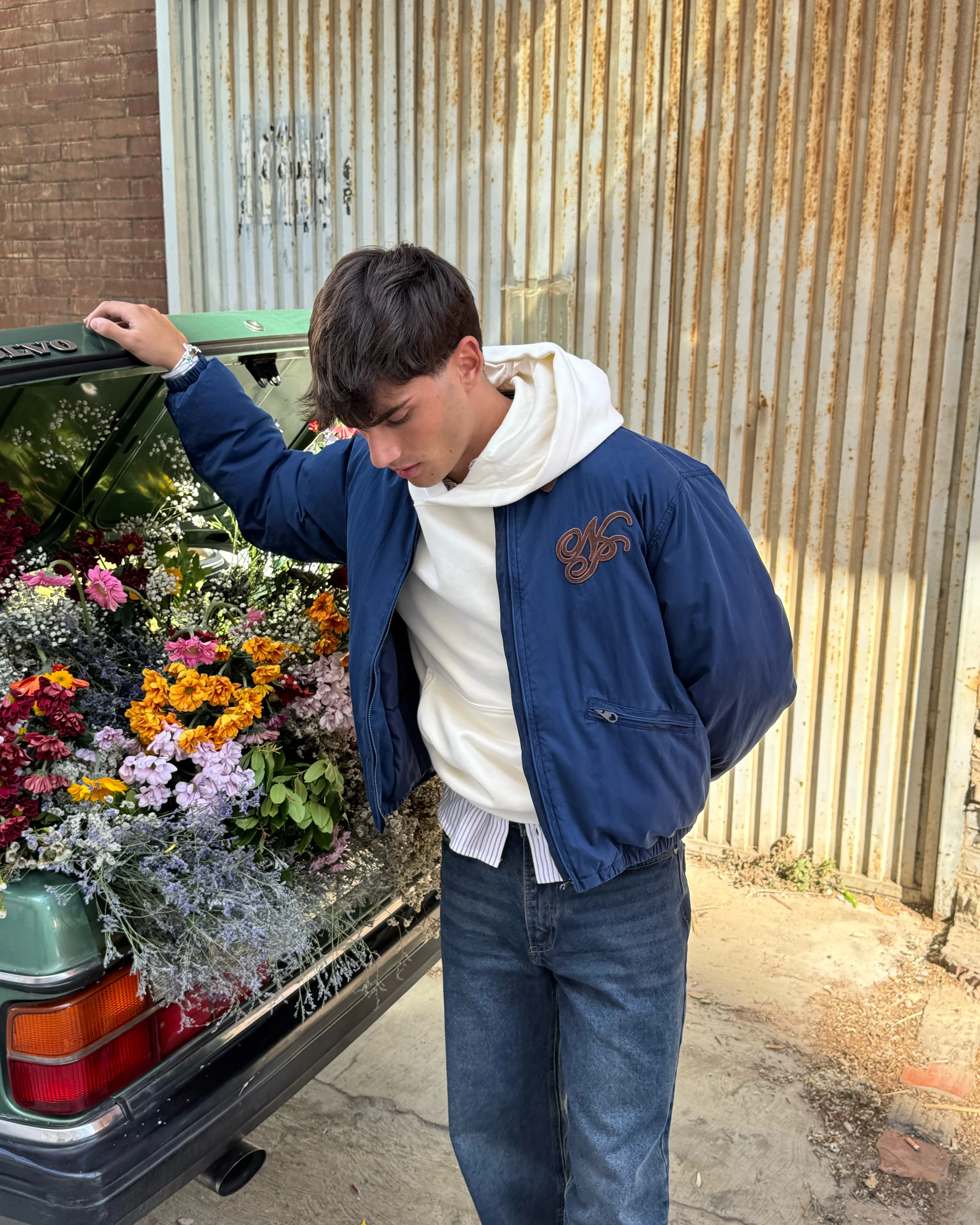 Matencio Jacket Navy Compact Packable