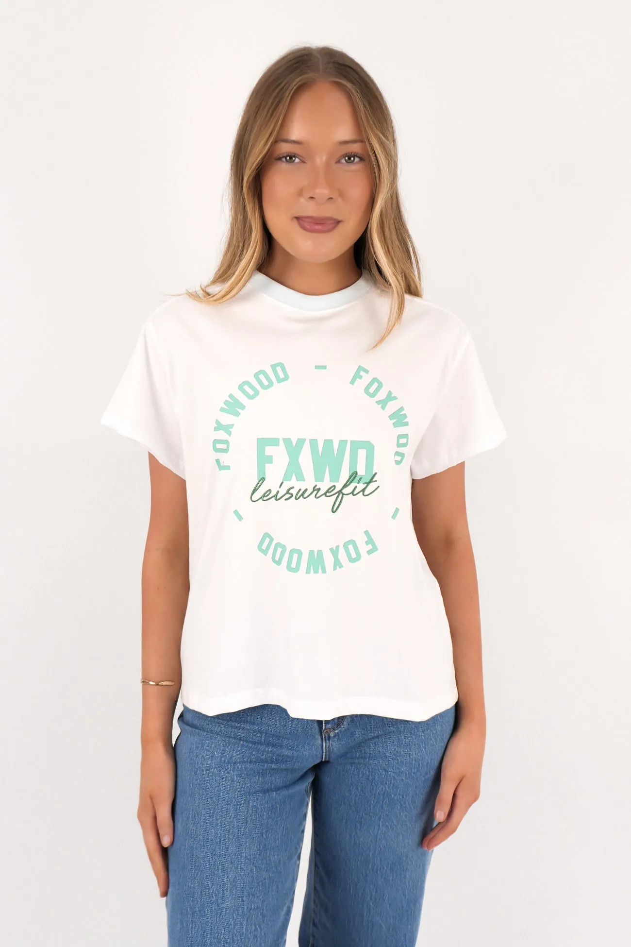 Chilly Layer Intensity Contrast Tee White