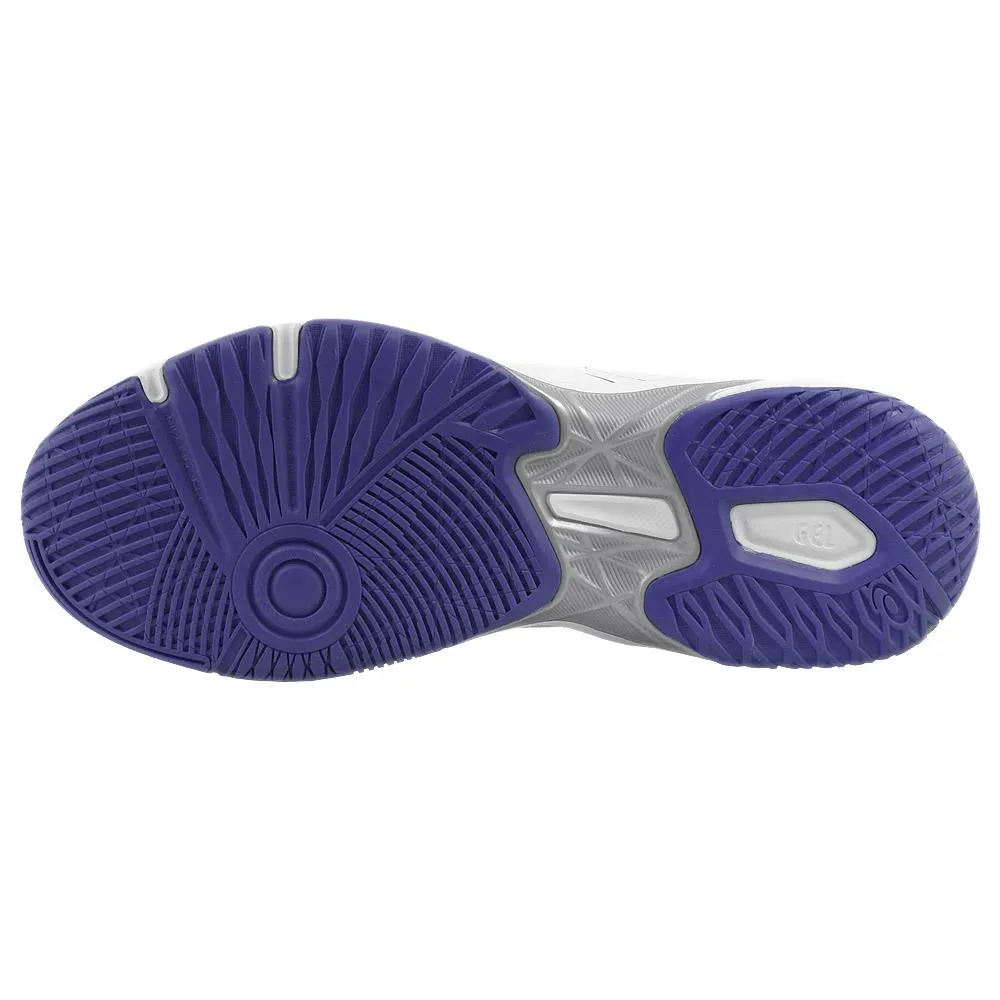 Asics Women's Gel-Rocket 11 - White Lace   Up Design Comfortable Heel