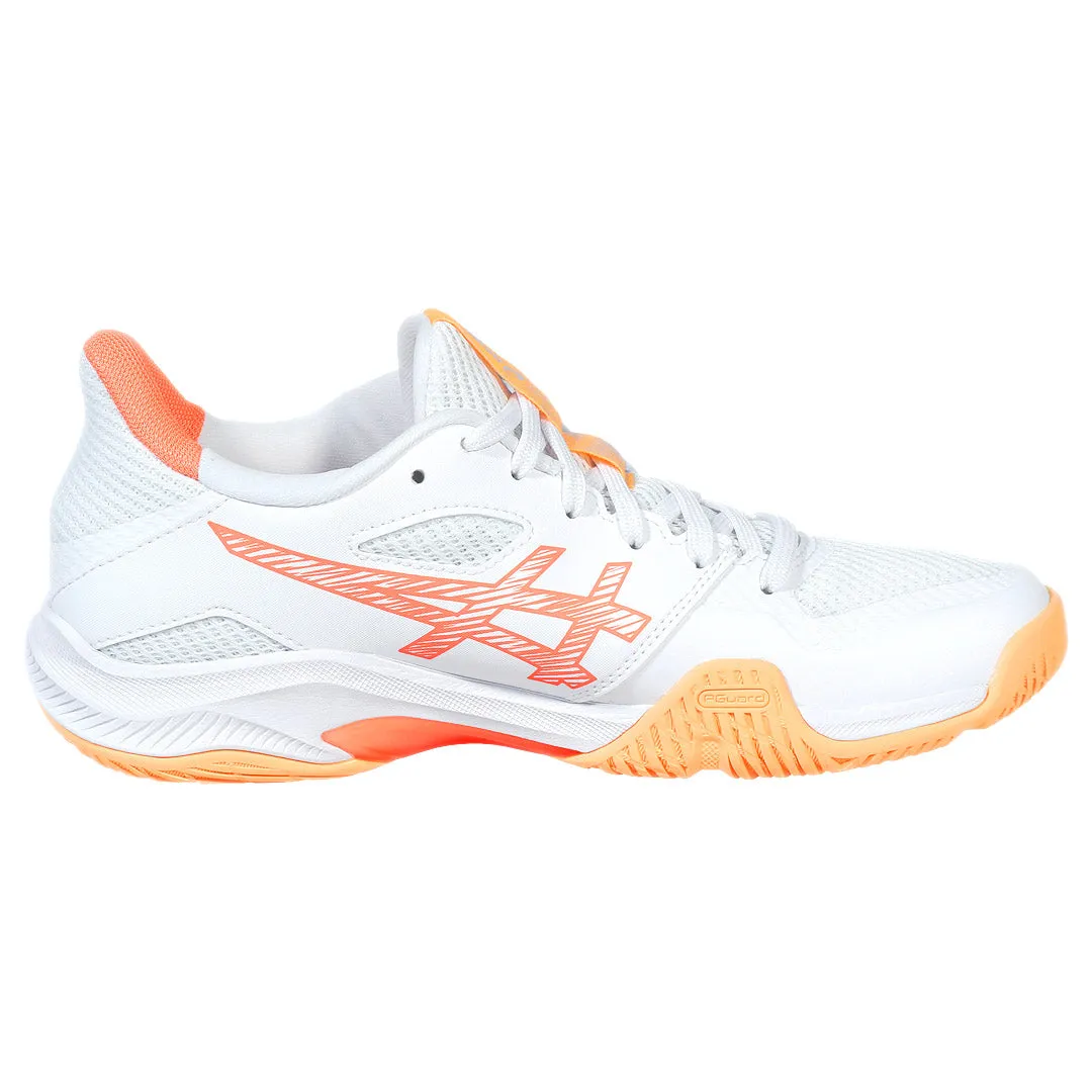 Asics Women's Blade FF 2 - White/Vivid Coral Durable Sole Anti Odor