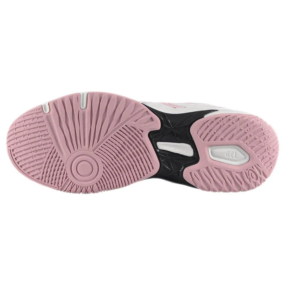 Asics Women's Gel-Rocket 11 - White/Light Ube Good Arch Support Breathable Material