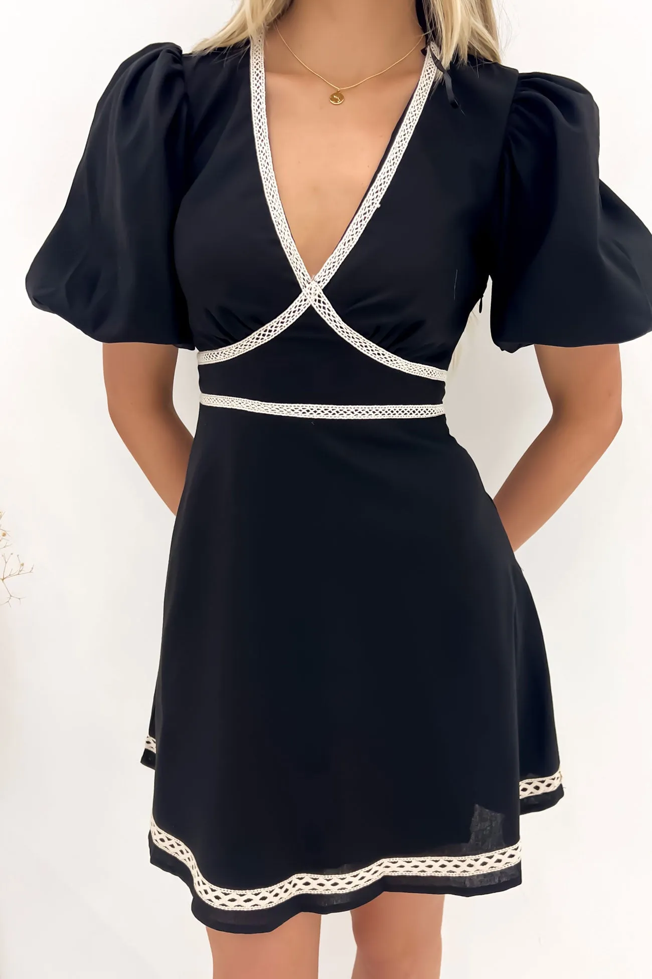 Jasmin Mini Dress Black Ceremony Ready