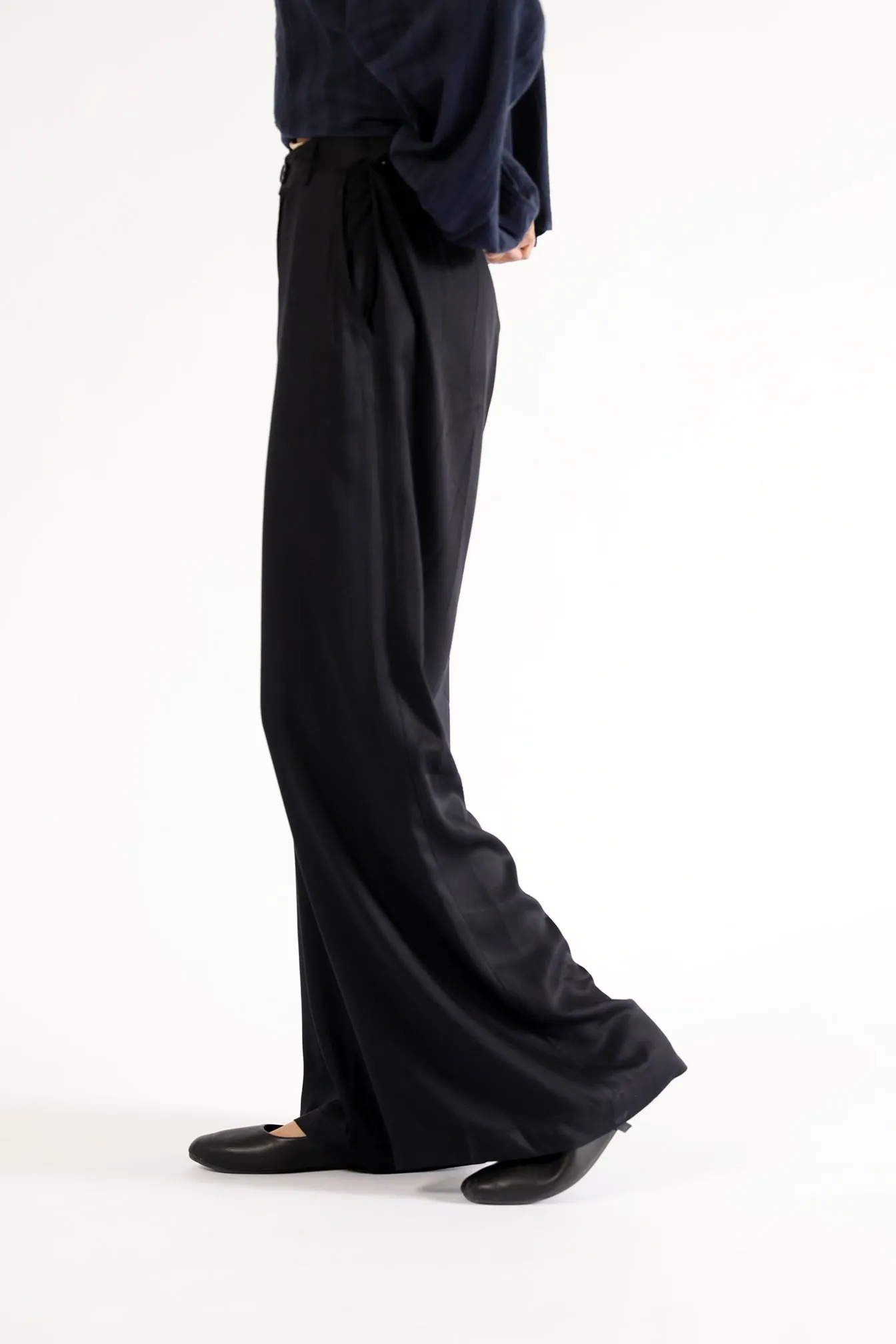 Shape Flex Chilly Day Layers WIDE LEG FLOWY PANTS