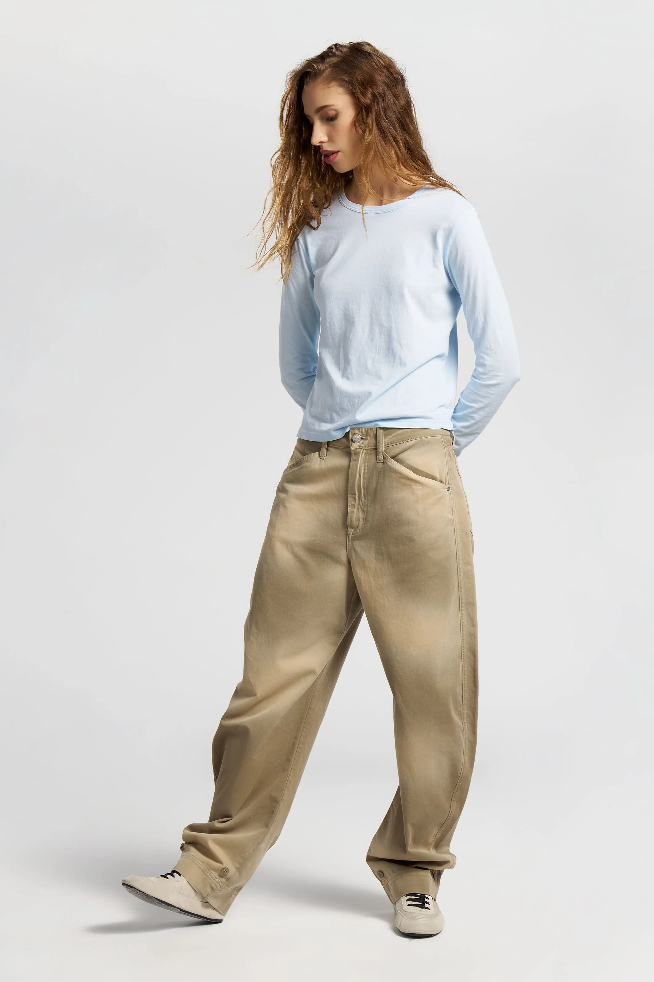 Simple Look Casual Touch Standard Long Sleeve Shirt