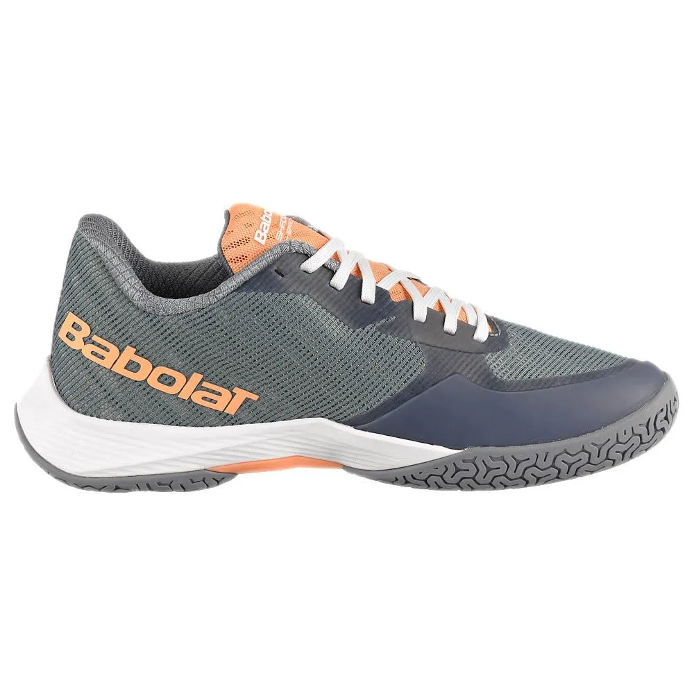 Breathable Material Babolat Women's Shadow Spirit 2 - Grey/Coral