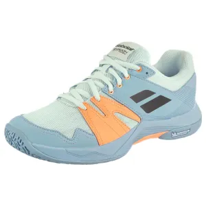 Multi   Directional Movement Comfortable fit Babolat Women's Shadow Team 2 - Light Blue