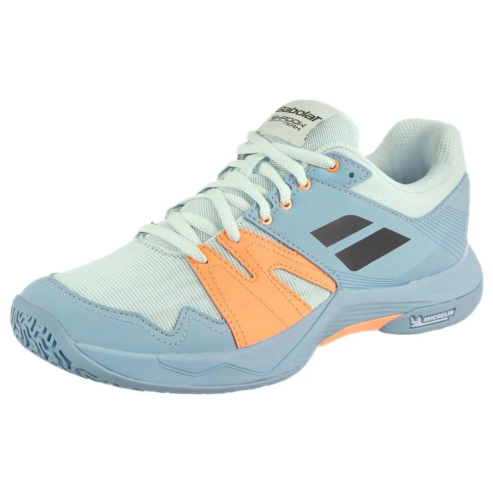 Babolat Women's Shadow Team 2 - Light Blue Comfortable Heel Comfortable ankle support