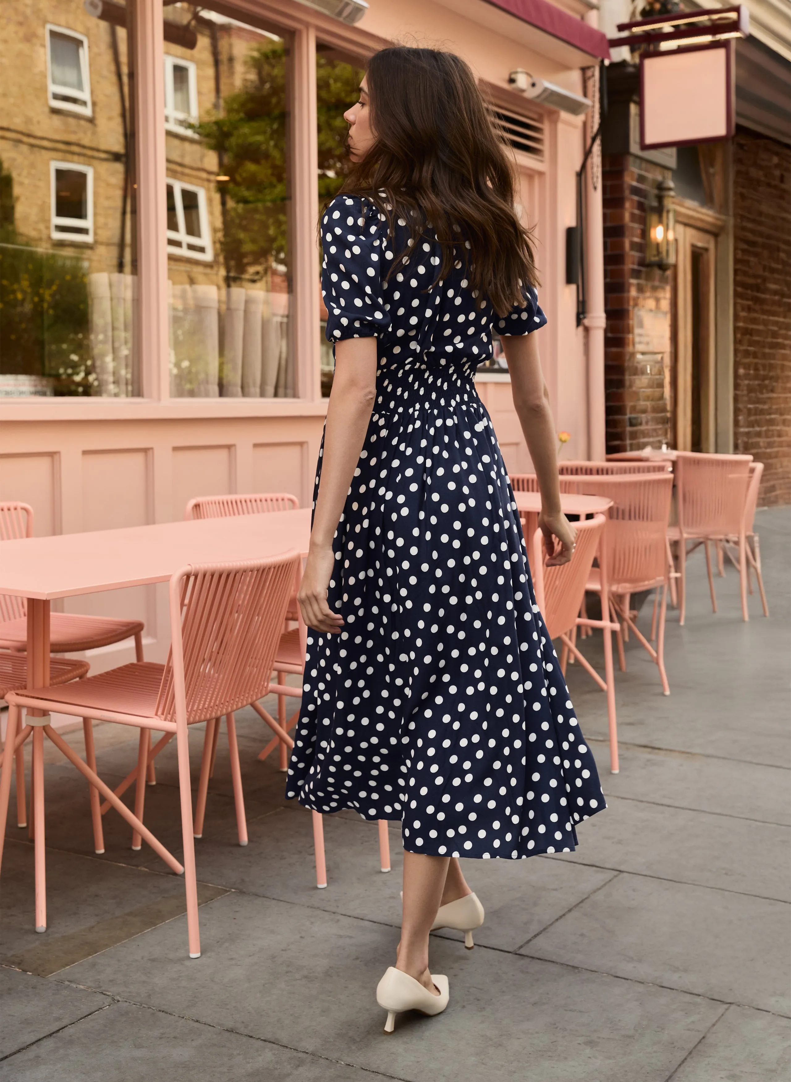 Classic Flow Lina Printed?Midi Dress