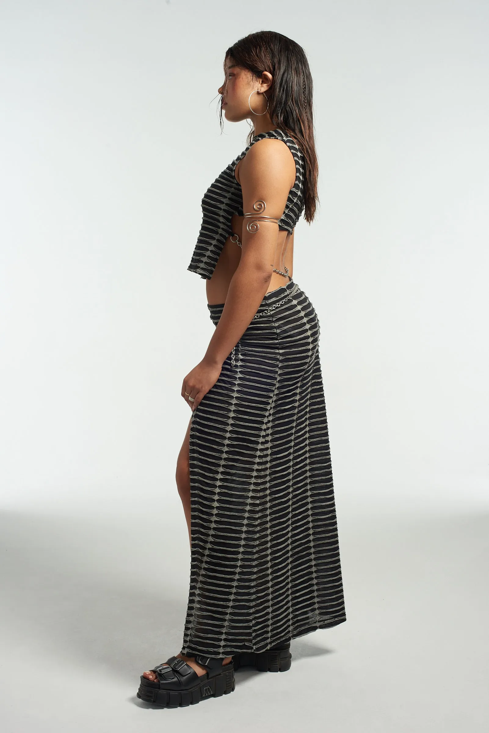 Fracture Maxi Skirt Gentle Comfort