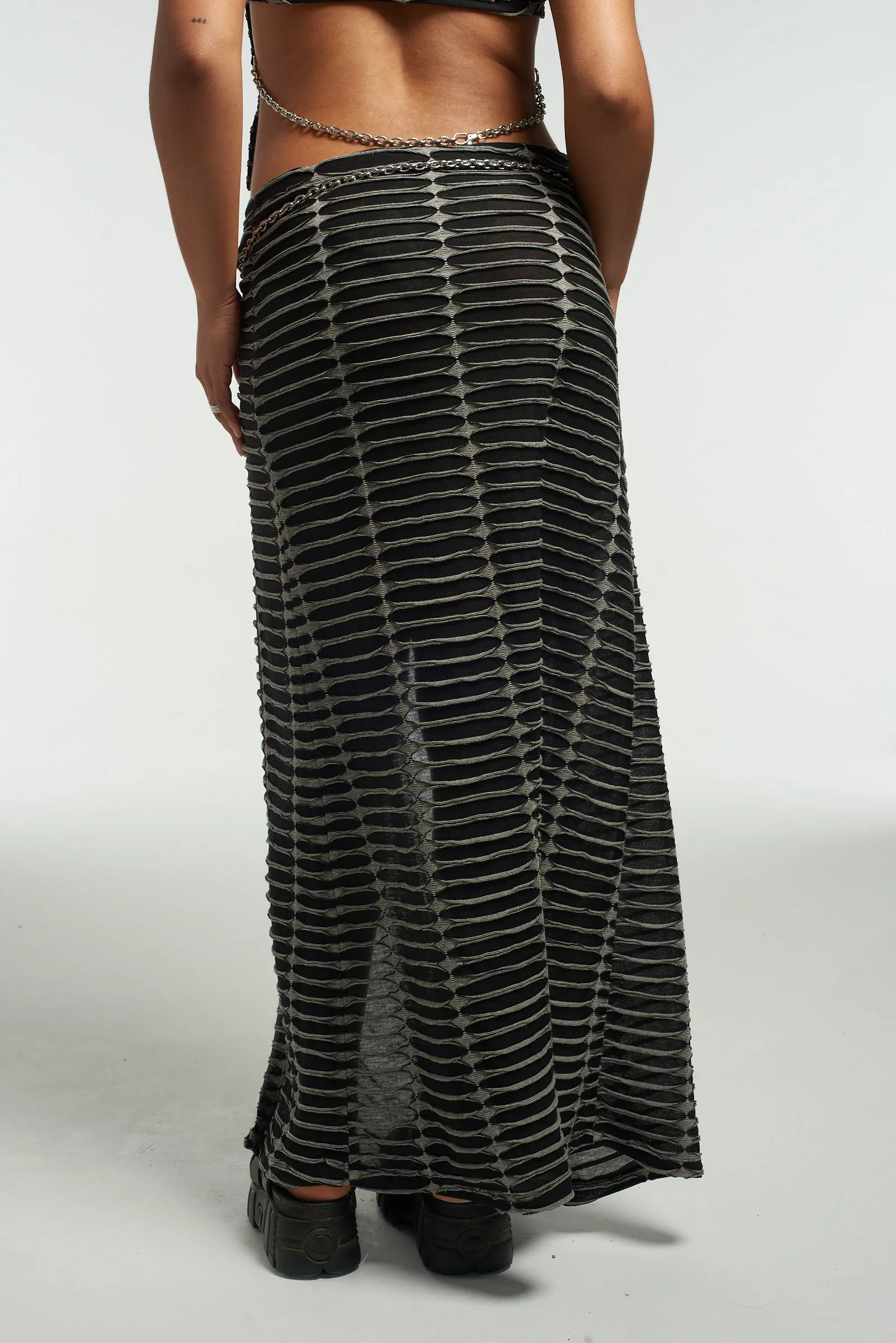Fracture Maxi Skirt Flexible Comfort
