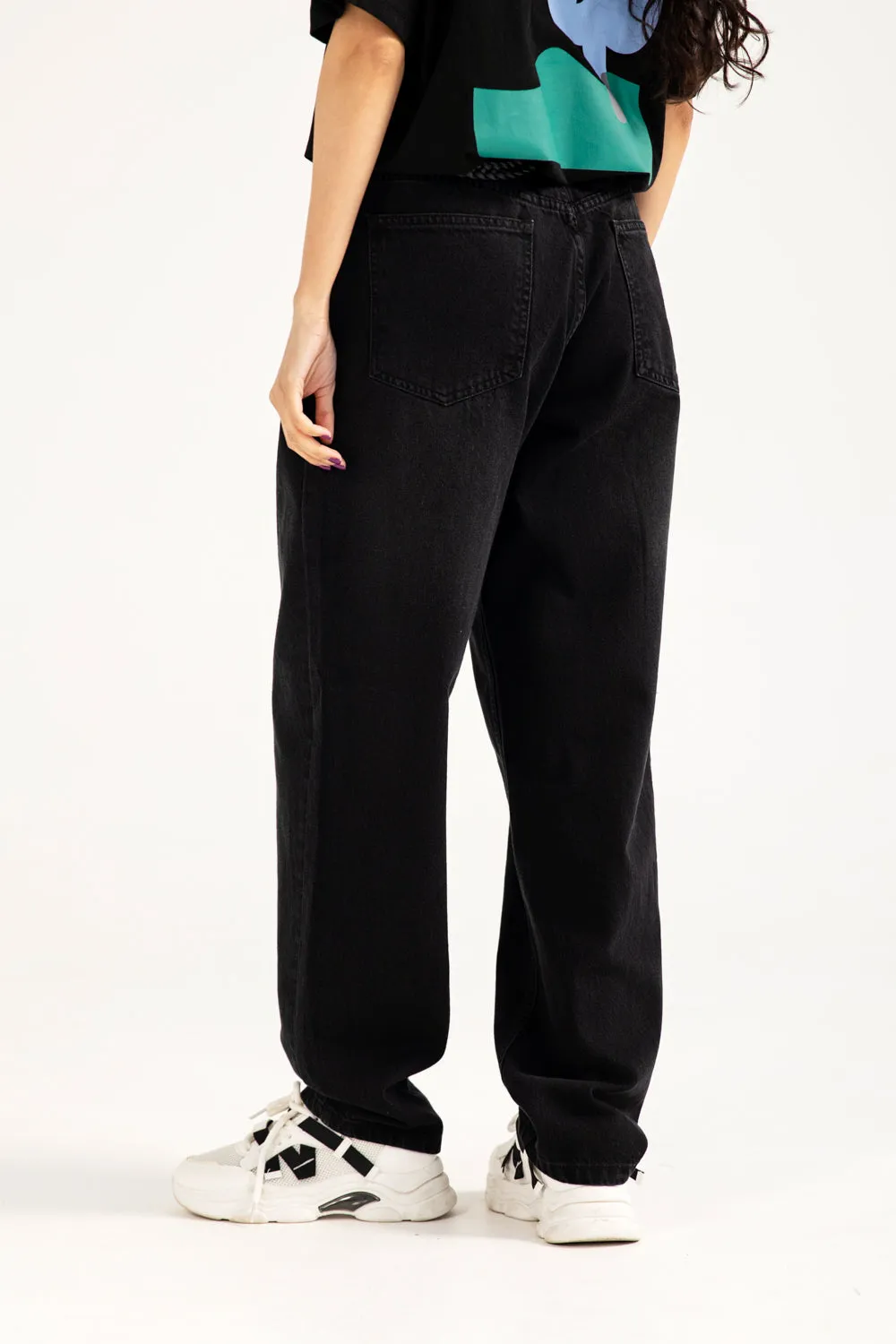 BARREL FIT DENIM Anti Chafe Lining